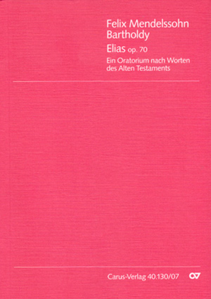 Book cover for Elijah (Elias)