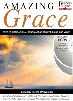 Book cover for Reader's Digest Piano Library: Amazing Grace