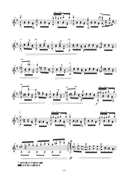C. W.Gluck - Melodie from "Orfeo ed Euridice", arr. for guitar solo image number null