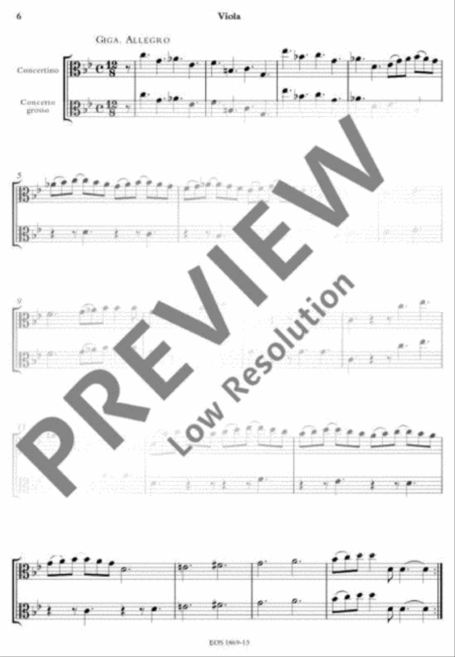 Concerto Grosso Part scores gallery preview page 6