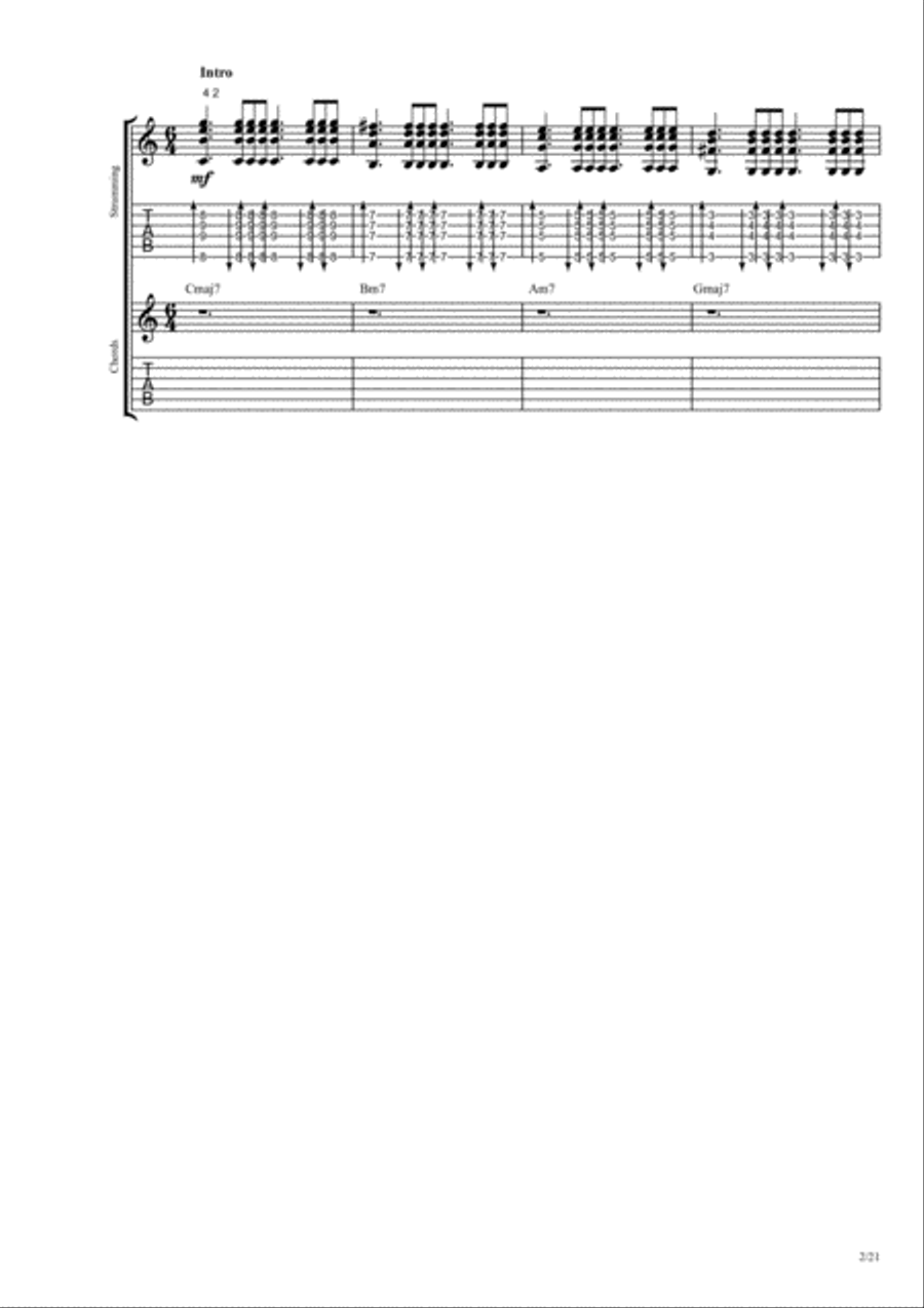 If I Ain't Got You Piano, Vocal, Guitar scores gallery preview page 2