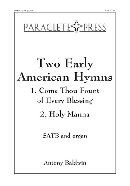 Two Early American Hymns image number null