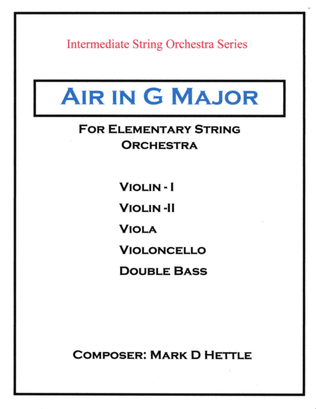 Air in G Major for Intermediate String Orchestra