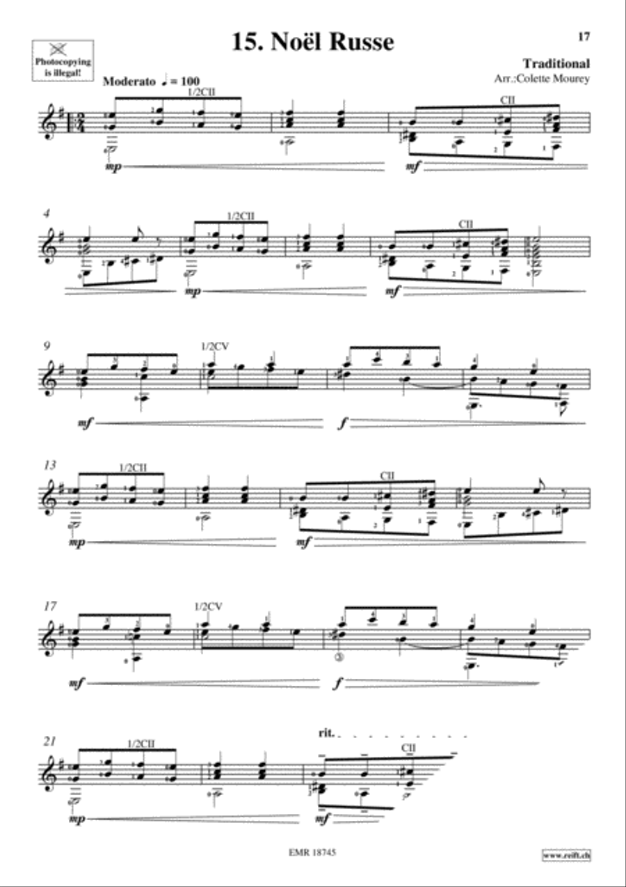 20 Greatest Christmas Hits Guitar scores gallery preview page 17