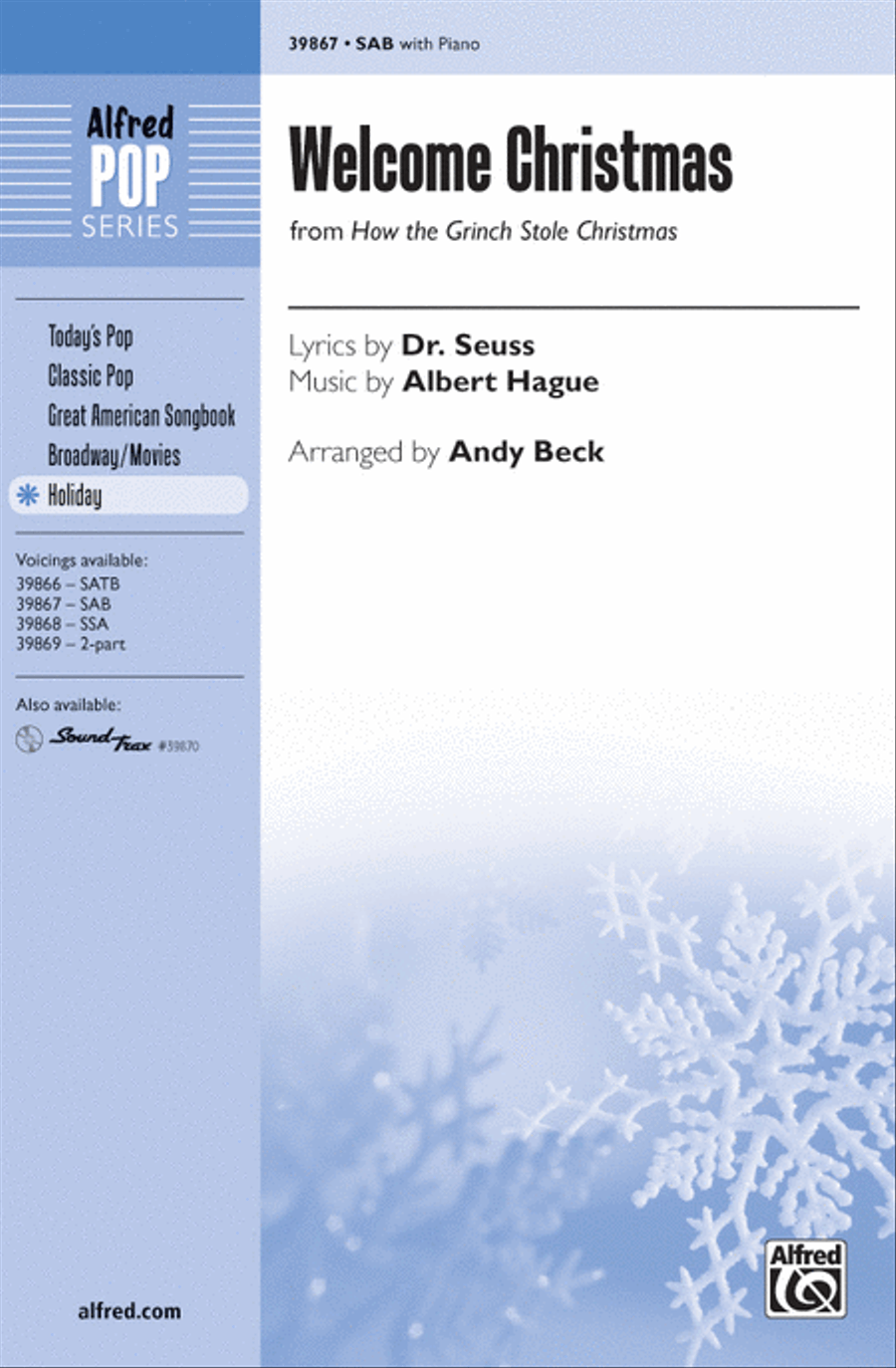 Welcome Christmas 3-Part scores gallery preview page 1