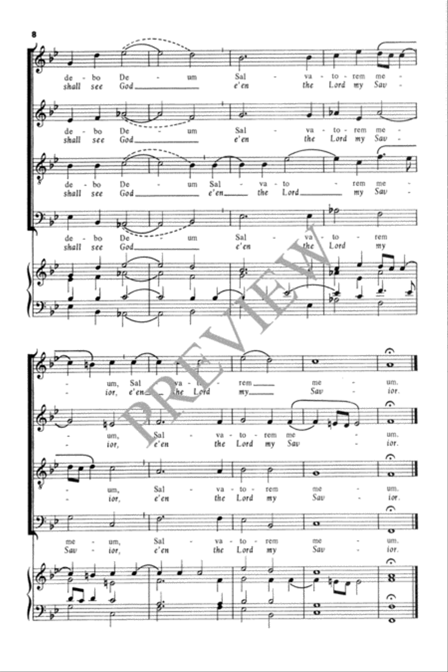 Scio enim 4-Part scores gallery preview page 9