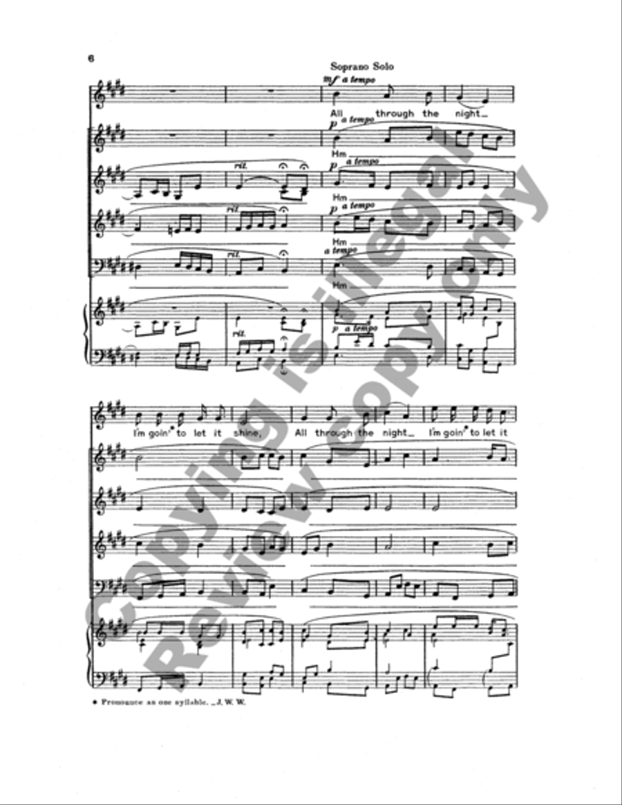 This Little Light O' Mine 4-Part scores gallery preview page 12