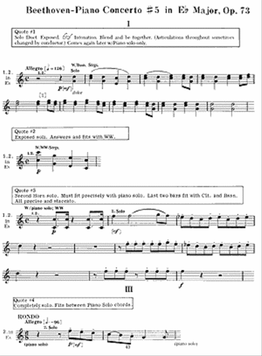 Anthology of French Horn Music Horn scores gallery preview page 3