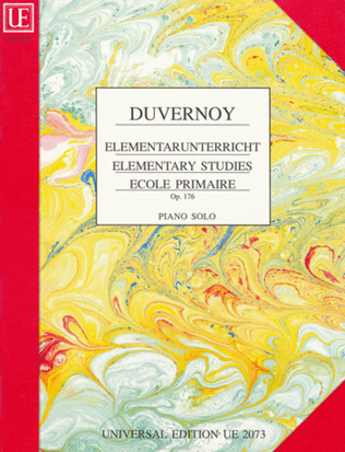 Book cover for Elementary Studies Op. 176