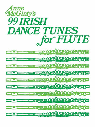 Book cover for 99 Irish Dance Tunes for Flute