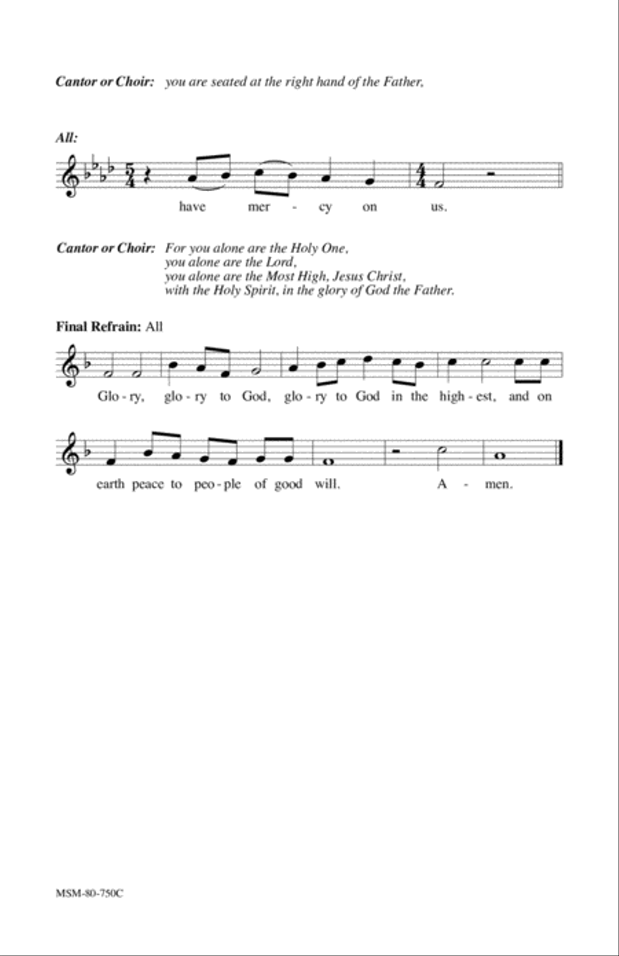 Morning Star Mass (Downloadable Assembly Edition) Choir scores gallery preview page 5