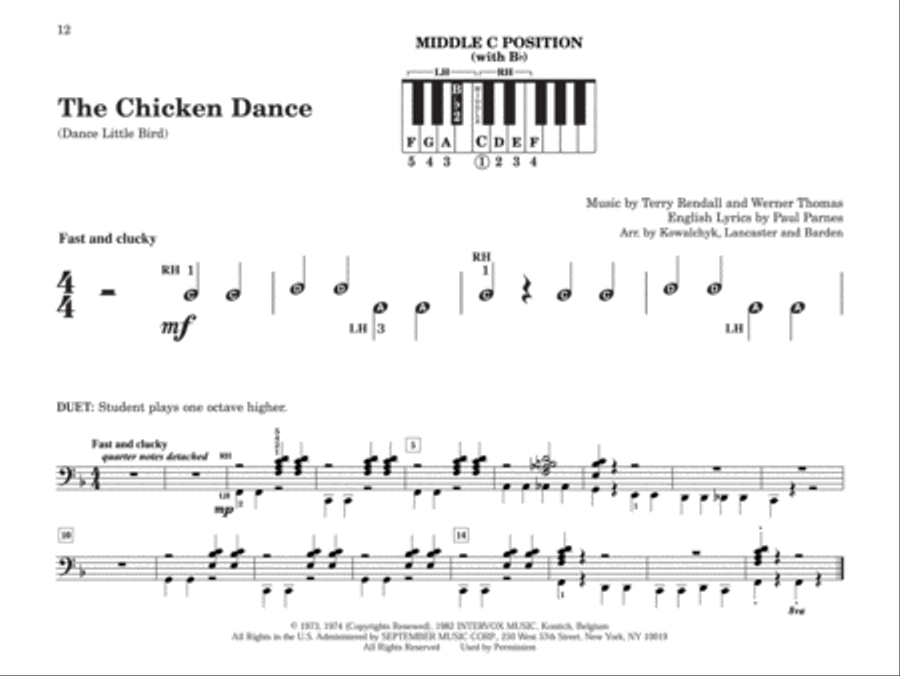 My First Pop Songs, Book 2 Easy Piano scores gallery preview page 2