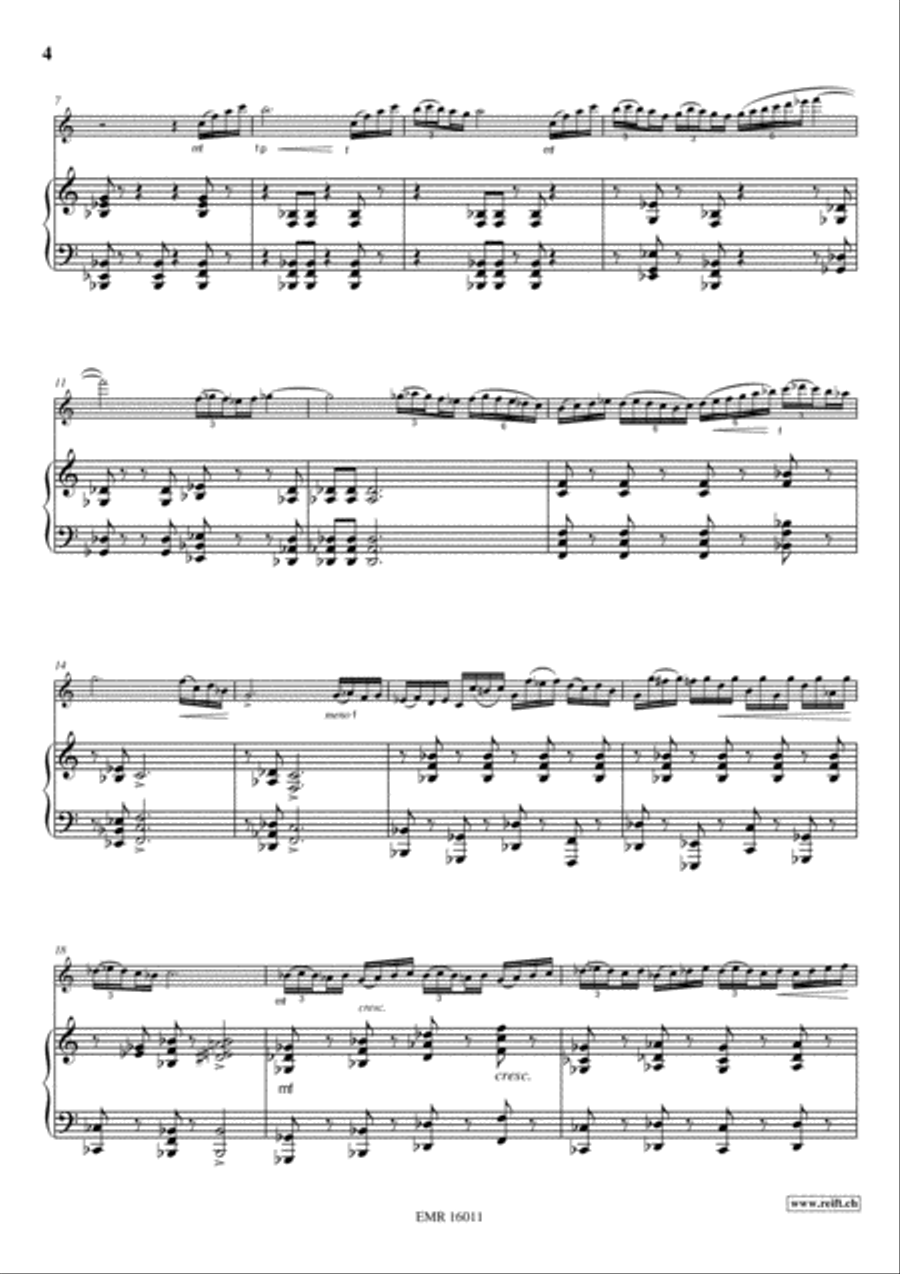 Saltatio Diabolica Clarinet Solo scores gallery preview page 6