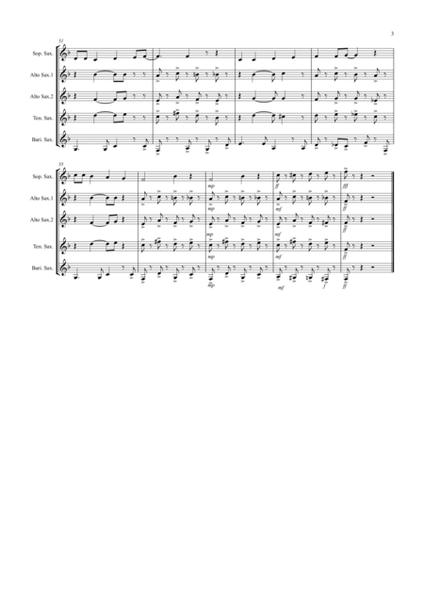 Good King Wenceslas (Latin Style!) for Saxophone Quintet image number null