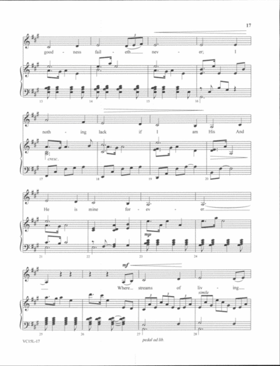 Sacred Solos of Dan Forrest - low voice Low Voice scores gallery preview page 7