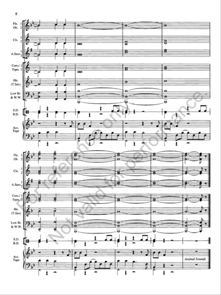 Safari Concert Band scores gallery preview page 9