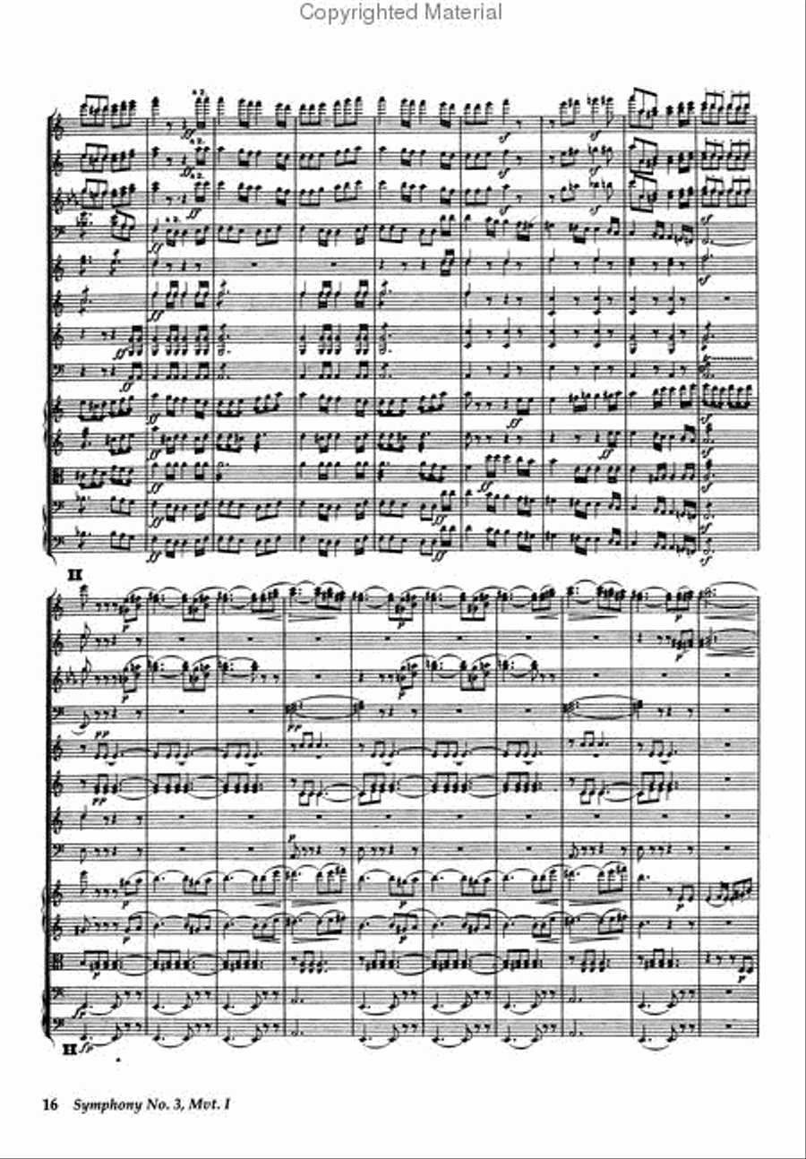 Symphonies Nos. 3-5 Symphonies Nos. 3-5 Study Score scores gallery preview page 3