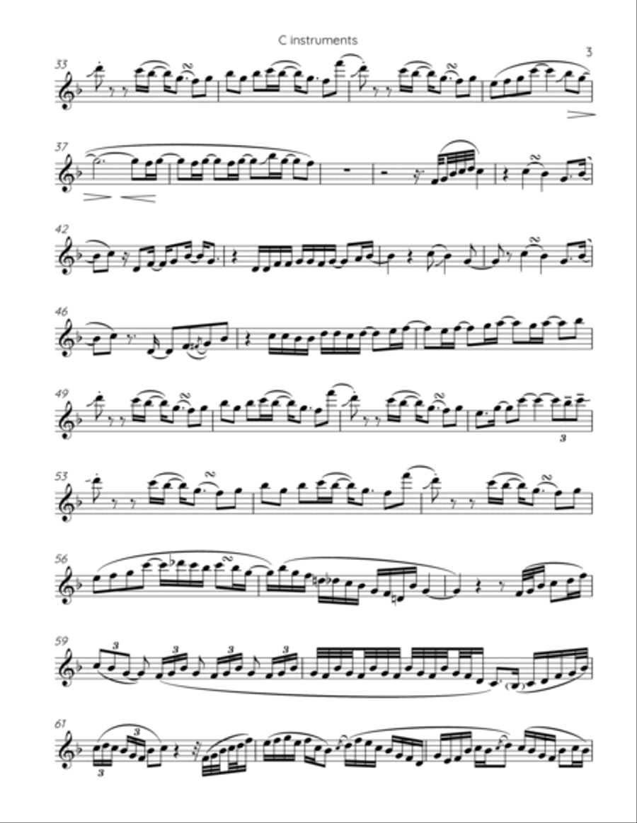 See What I'm Sayin'? Small Ensemble scores gallery preview page 3