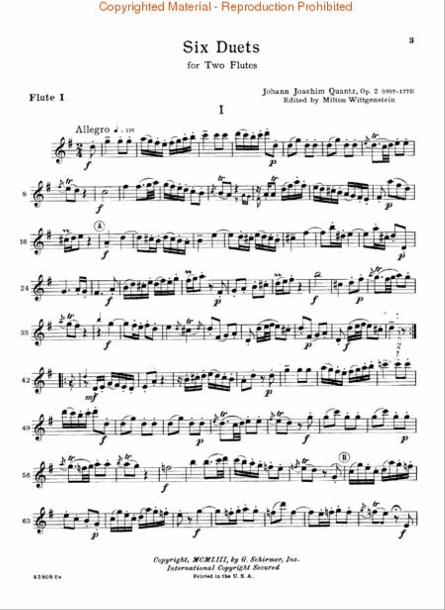 Schirmer Library of Classics Volume 1773 Flute Solo scores gallery preview page 2