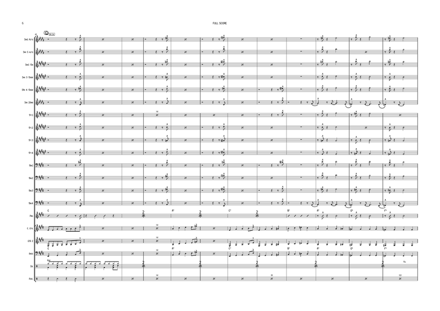 Guitar Boogie Shuffle Guitar Boogie Shuffle Jazz Ensemble scores gallery preview page 6