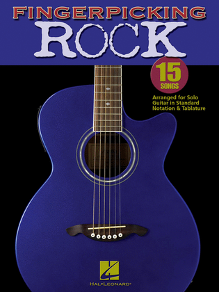 Book cover for Fingerpicking Rock