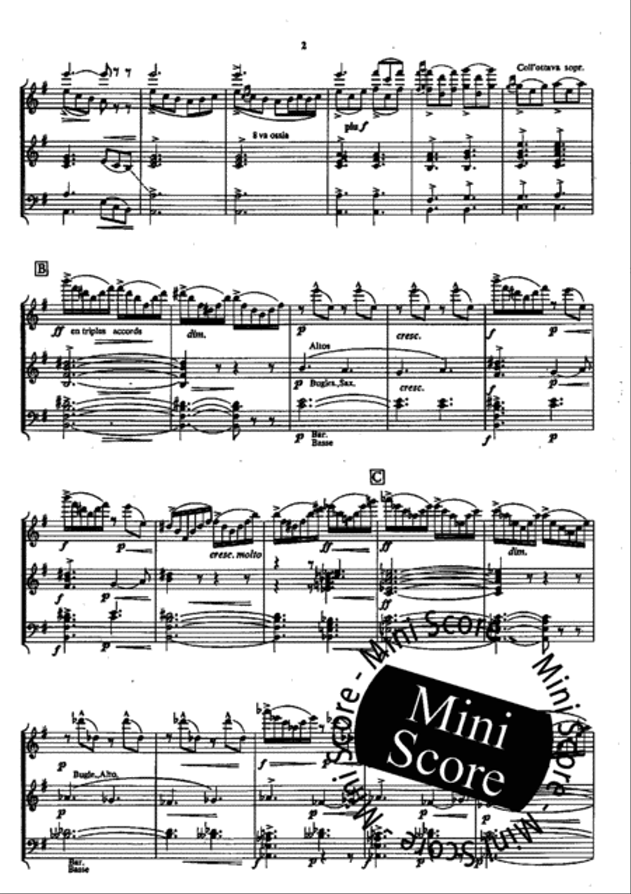 Peer Gynt Suite No 1 Concert Band scores gallery preview page 6