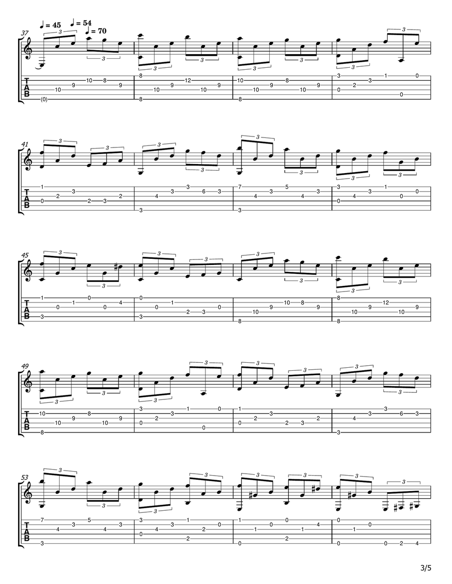 Song for Anna A Cappella scores gallery preview page 3