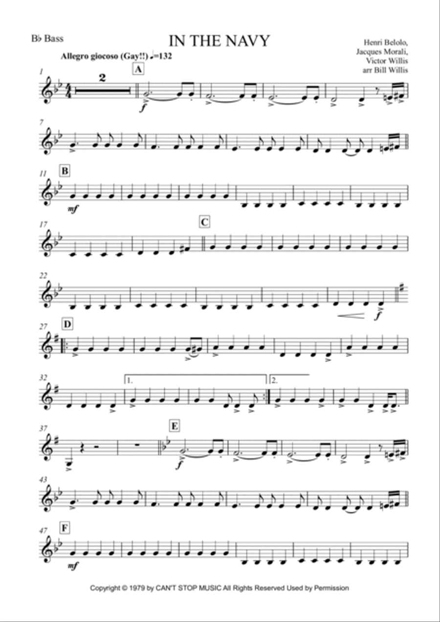In The Navy Horn scores gallery preview page 5