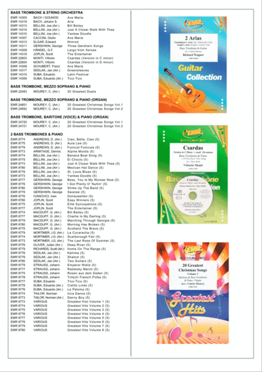 Il Silenzio Trombone scores gallery preview page 5