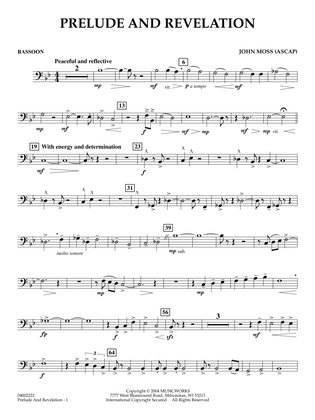 Prelude and Revelation - Bassoon