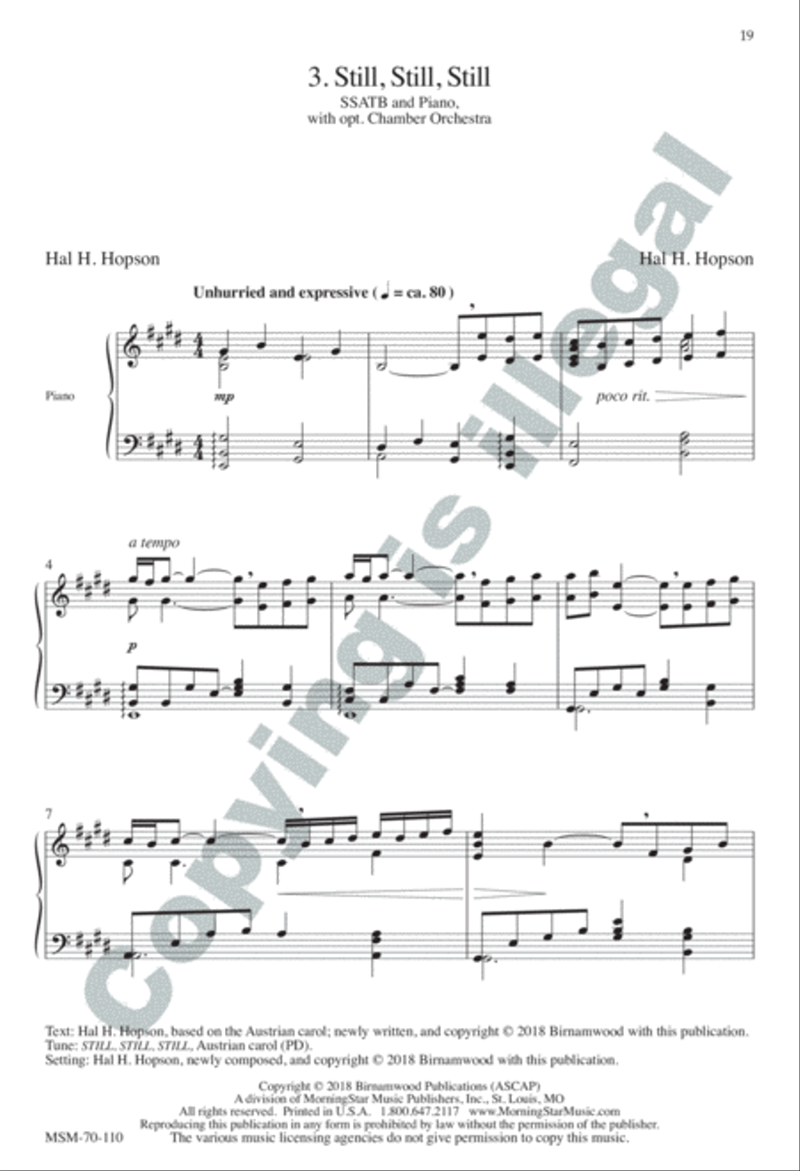 A Carol Suite SSATBB scores gallery preview page 19