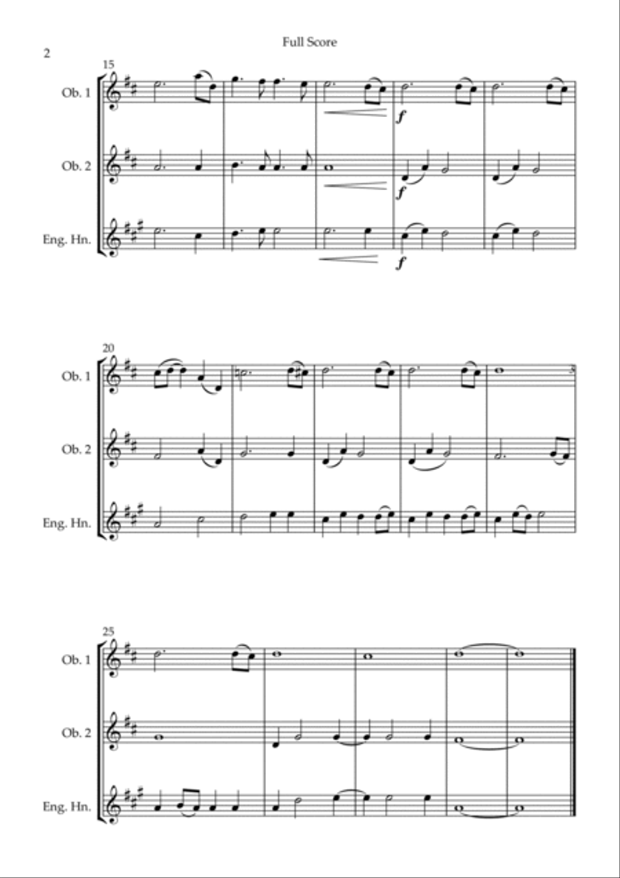 Jurassic Park Iii Woodwind Trio scores gallery preview page 2