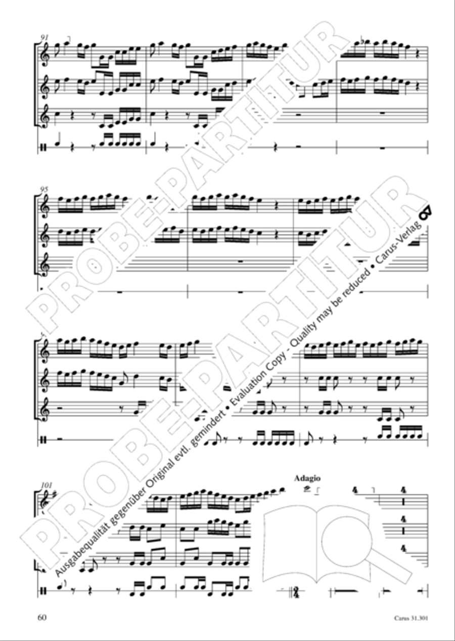 Bach for Brass 1: Cantatas I Voice scores gallery preview page 69