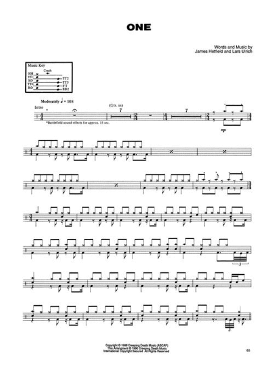 And Justice For All - Drums Drums scores gallery preview page 7