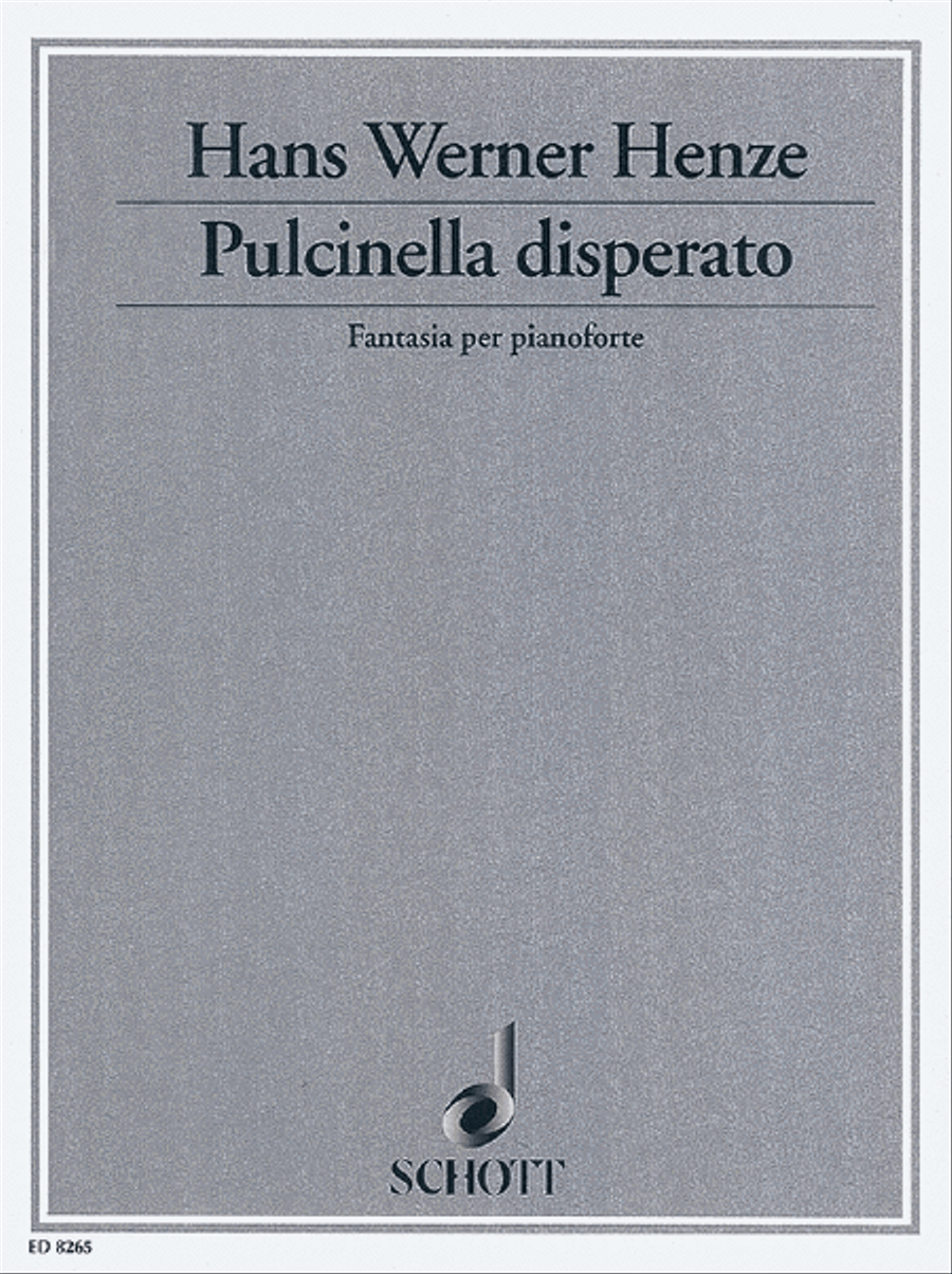 Pulcinella Disperato Piano Solo Piano Solo scores gallery preview page 1