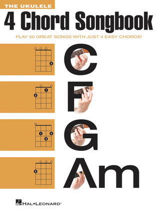 Book cover for The Ukulele 4 Chord Songbook