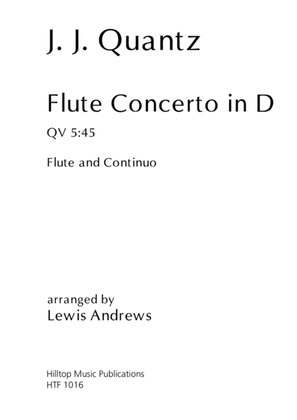 Quantz Flute Concerto in D, QV 5:45