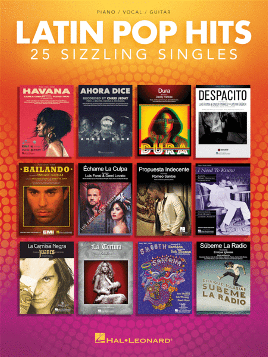 Latin Pop Hits Piano, Vocal, Guitar scores gallery preview page 1