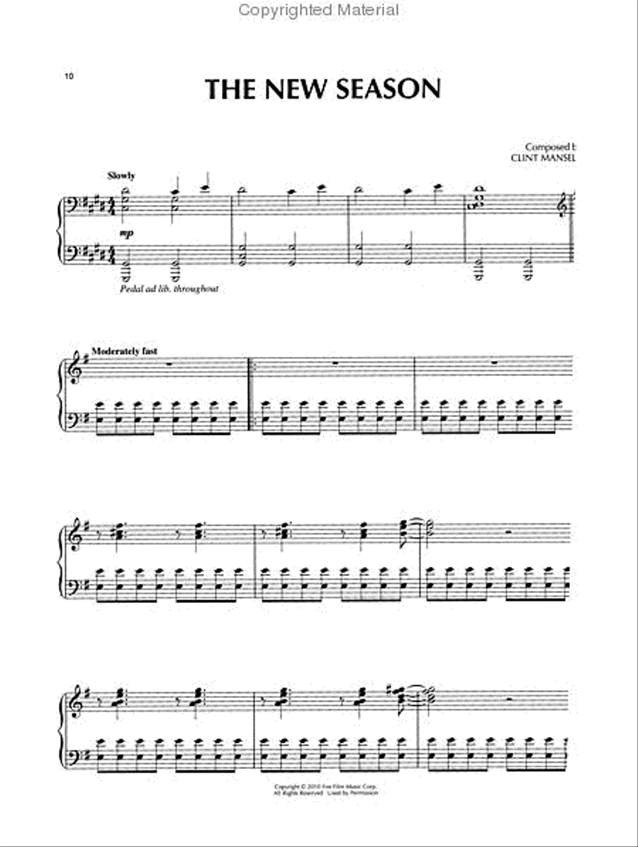Black Swan Black Swan Piano Solo scores gallery preview page 3
