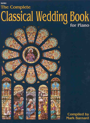 Book cover for The Complete Classical Wedding Book for Piano