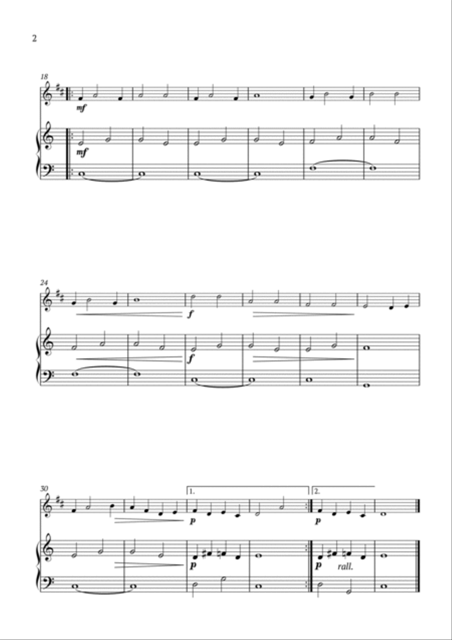 Turkey in the Straw B-Flat Clarinet scores gallery preview page 2