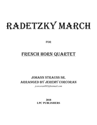 Radetzky March for French Horn Quartet