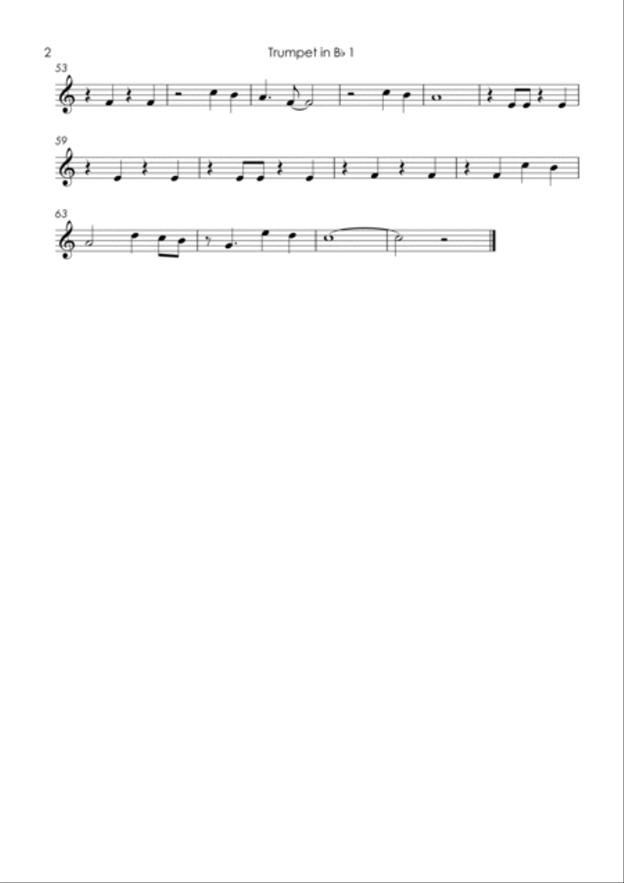Bring Me Sunshine Bring Me Sunshine Horn scores gallery preview page 4