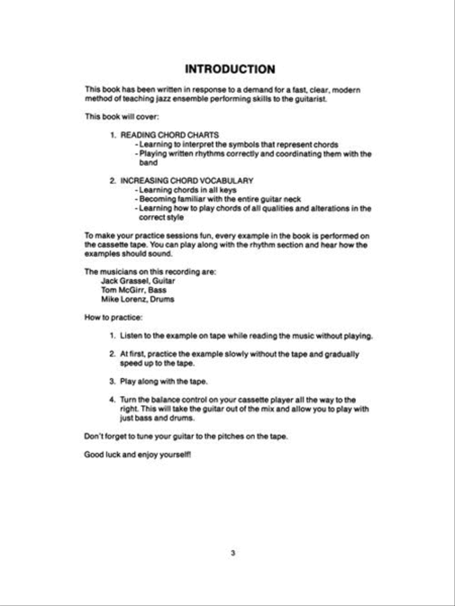 Jazz Rhythm Guitar Jazz Rhythm Guitar Electric Guitar scores gallery preview page 5