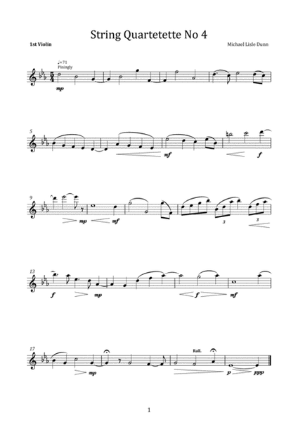 String Quartetette No 4 image number null