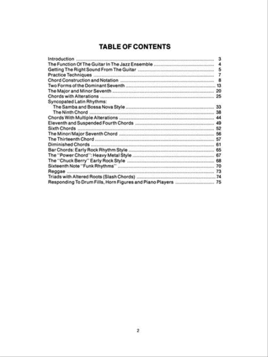 Jazz Rhythm Guitar Jazz Rhythm Guitar Electric Guitar scores gallery preview page 4
