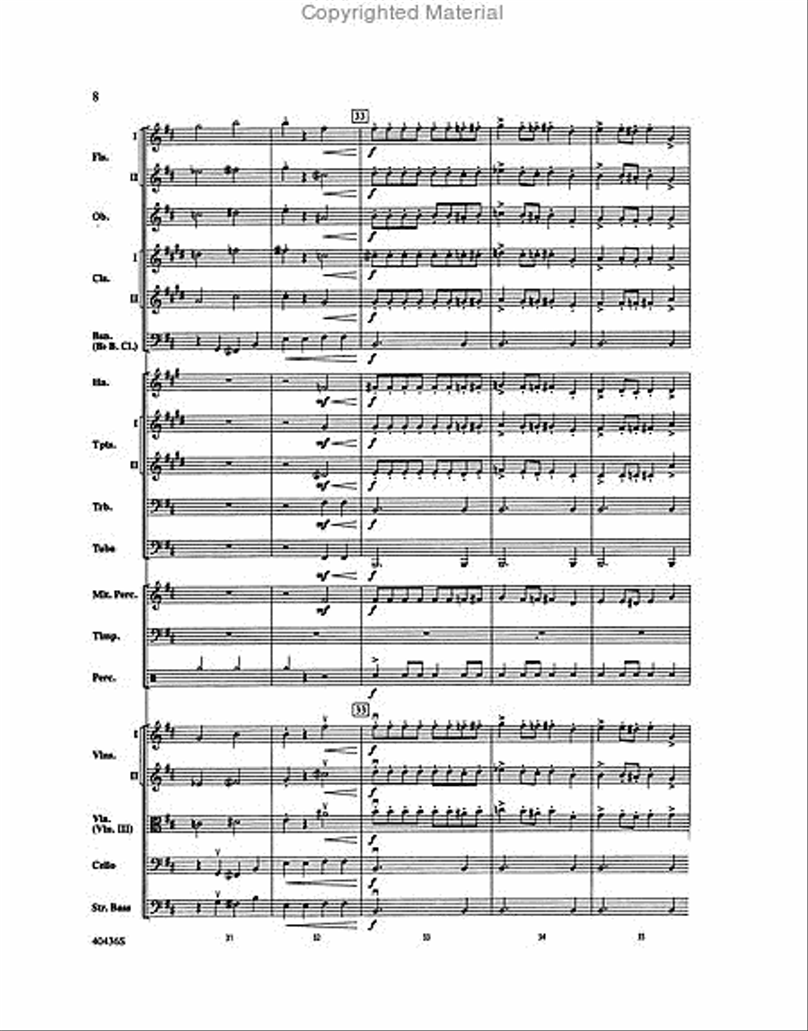 The Magic of Harry Potter Full Orchestra scores gallery preview page 5