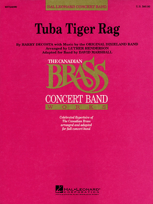 Book cover for Tuba Tiger Rag