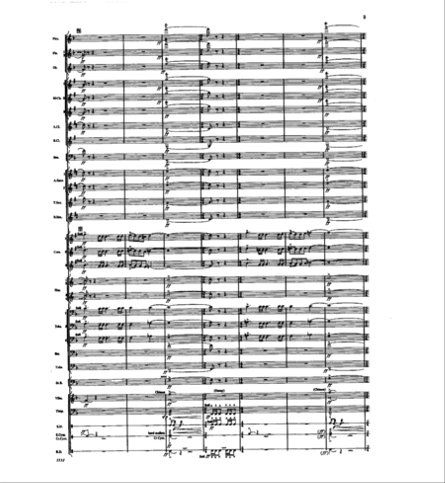 Sweet Land of Liberty Concert Band scores gallery preview page 3