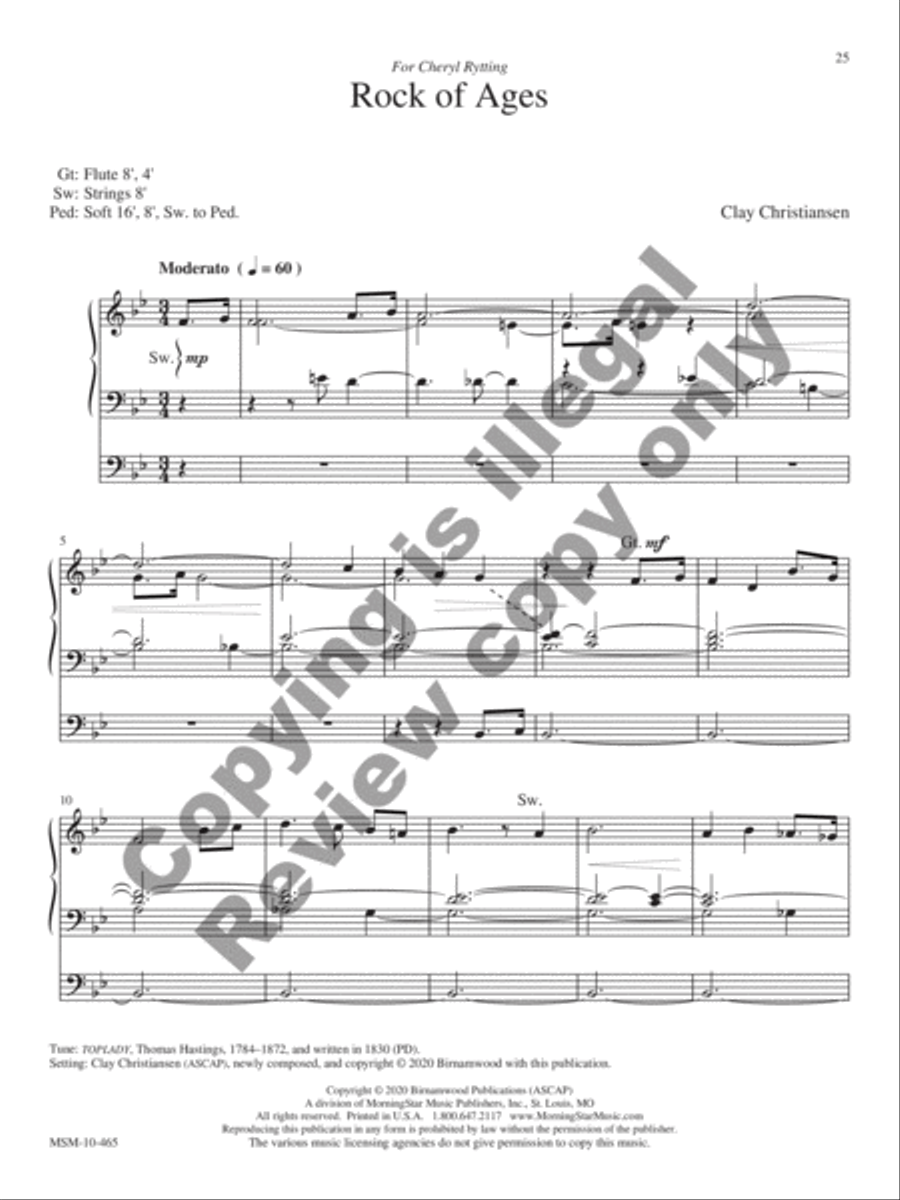 Arise and Shine Arise and Shine Organ scores gallery preview page 10
